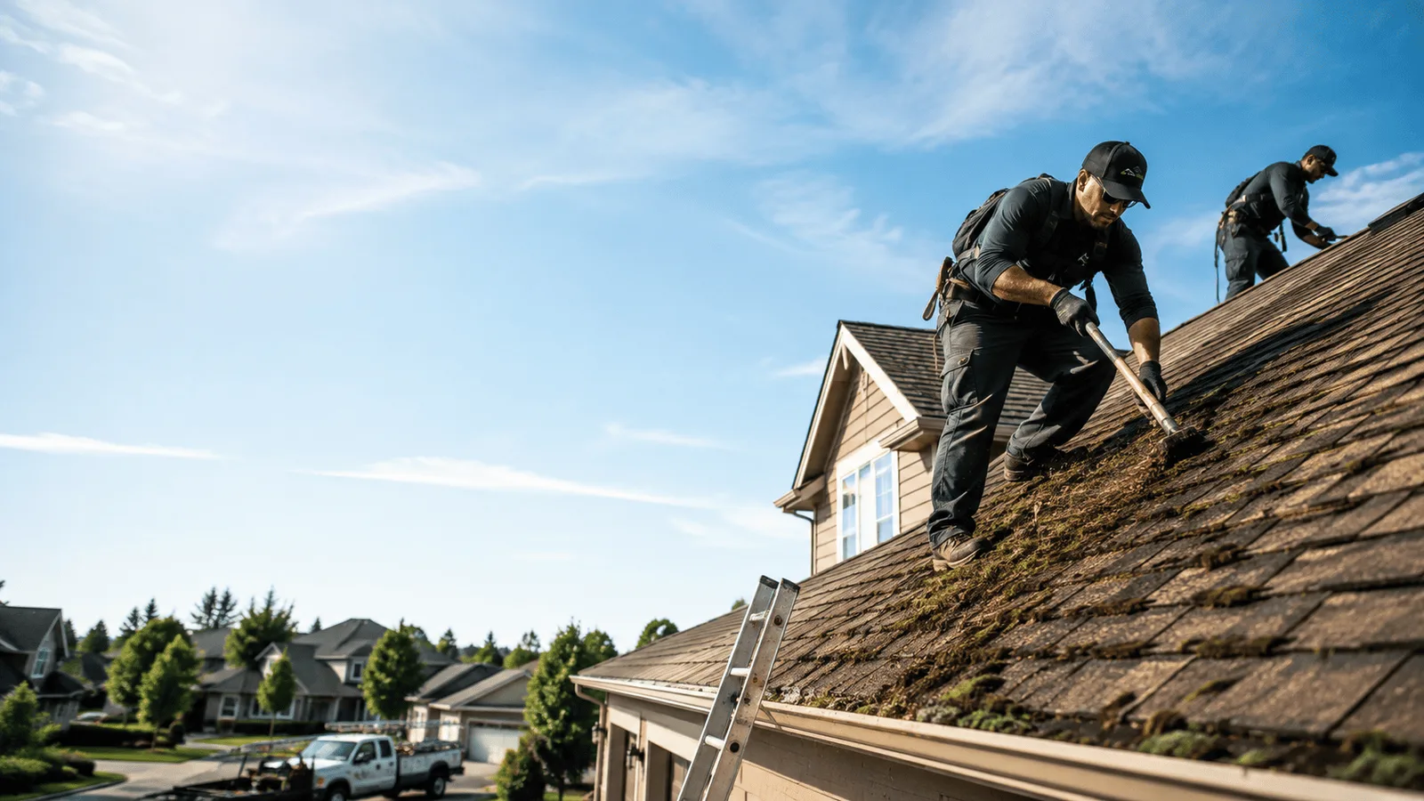 Roof Moss Removal in Bath, NY near me